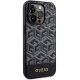 Guess G Cube Stripes MagSafe dėklas skirtas iPhone 14 Pro Max, juodas