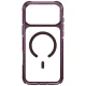 Uniq Combat Magclick Charging dėklas telefonui iPhone 18 Pro Max / 17 Pro Max, bordo