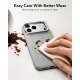 ESR Atelier Kickstand MagSafe dėklas telefonui iPhone 18 Pro / 17 Pro, pilkas