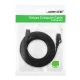 Ugreen Ethernet patch cord U/FTP Cat. 7 10Gb/s flat 0.5m black (NW106)