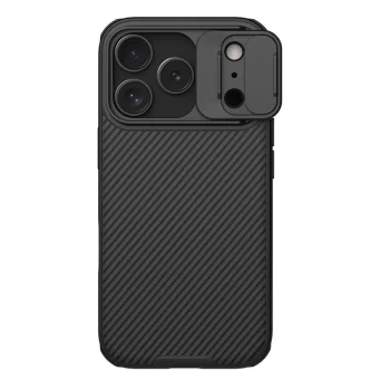 Nillkin Camshield Pro Magnetic dėklas iPhone 17 Pro / 18 Pro juodas