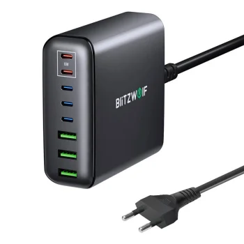 Tinklo įkroviklis Blitzwolf BW-S26 GaN, 250W