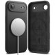 Ringke dėklas iPhone 17 Air telefonui Silicone Magnetic MagSafe, juodas