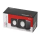 Kompiuterio garsiakalbiai Audiocore AC870 B 6W USB, Silver & Black