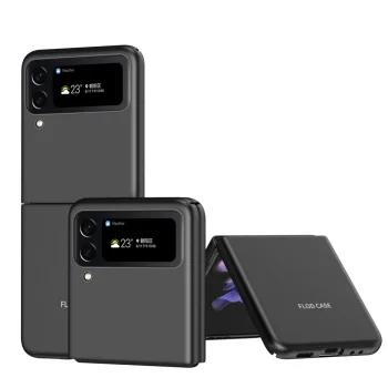 Samsung Galaxy Z Flip 4 (SM-F721) Skin-Touch Matte Hard PC Case Cover, Black