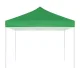 MultiGarden pavėsinės pakaitinis stogelis 3x3 m, 420D PVC, žalias