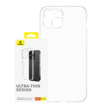 Baseus OS-Lucent Series dėklas telefonui iPhone 15 Plus, skaidrus