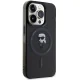 Karl Lagerfeld IML Ikonik MagSafe dėklas iPhone 15 Pro Max, juodas