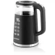 Berdsen BD-707 elektrinis virdulys 1,7L su temperatūros reguliavimu, juodas