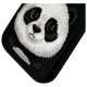 Nimmy iPhone 16 Pro Max Case Big Eyed Pet 2.0 Panda, Black
