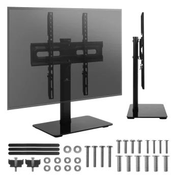 Maclean MC-132 Universal TV Stand, 32-55", up to 35 kg, Black
