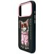 Nimmy Glasses Cool Cat dėklas telefonui iPhone 17 Pro, juodas