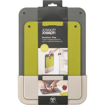 Joseph Joseph DoorStore Chop pjaustymo lentelių rinkinys, 2 vnt., pilkas