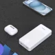 Dudao K10Pro Power Bank 20000mAh Dual USB 2.4A - White