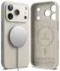 Ringke Silicone MagSafe dėklas telefonui iPhone 18 Pro, smėlio spalvos