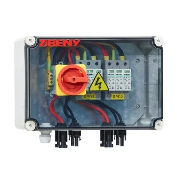 Saulės modulių DC paskirstymo dėžė 2in-2out 1000V IP66