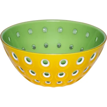 Guzzini Le Murrine universalus dubuo 25 cm, geltonas ir žalias