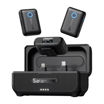 Saramonic Blink500 B2+ belaidė mikrofonų sistema su įkrovimo dėklu