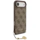 Dėklas Guess 4G Charms Collection MagSafe skirtas iPhone 17 Air, rudas