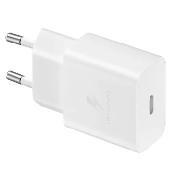 Samsung EP-T1510NWEGEU 15W PD USB-C AFC įkroviklis - Baltas