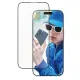 PanzerGlass Ultra-Wide Fit apsauginis stiklas su aliuminio rėmeliu iPhone 16 Pro