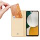 Samsung Galaxy A34 (SM-A346) atverčiamasis dėklas DUX DUCIS Skin Pro, auksinis