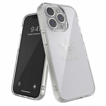Adidas iPhone 14 Pro apsauginis dėklas OR Protective, skaidrus