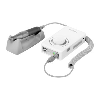 Saeyang Marathon K38 PRO BS30 bešepetėlinė akumuliatorinė nagų freza, 30 000 RPM, balta