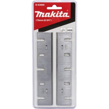 Makita obliaus peiliai HSS 170 mm, 2 vnt.