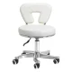 Kosmetinė pedikiūro taburetė Azzurro 9266, balta