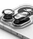 Kameros apsauginis stiklas Ringke Camera Frame Protector, skirtas Nothing Phone 4A Pro (2 vnt.), juodas