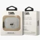 Karl Lagerfeld dėklas AirPods Pro 2 ausinėms, skaidrus