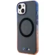 BMW dėklas iPhone 14 telefonui Gradient Bumper MagSafe, pilkas
