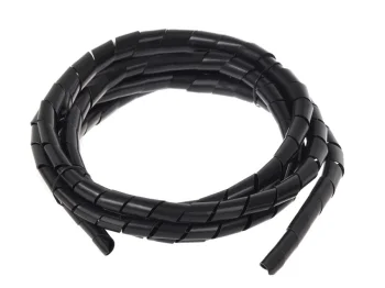 Maclean MCTV-687 B spiralinis kabelių organizatorius, 20.4-22mm, 3m, juodas