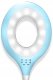 Bakalu LED Desk Lamp with Organizer KZ1073, Blue