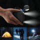 Wozinsky W11-B 10000mAh 10W Power Bank with Built-in Cables and Flashlight, Black