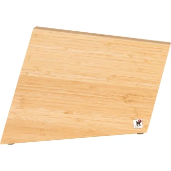 Miyabi magnetinis peilių blokas 5 peiliams, bambukinis, rudas