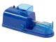 Electric cigarette rolling machine for tobacco, blue