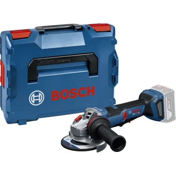 Akumuliatorinis kampinis šlifuoklis Bosch GWS18V-11PS, 18V, 125 mm, L-BOXX