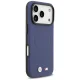 BMW dėklas iPhone 17 Pro Max telefonui M FW Metal Logo MagSafe, tamsiai mėlynas
