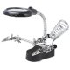 Helping Hand Soldering Stand with LED Magnifier Light