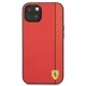 Ferrari On Track Carbon Stripe dėklas iPhone 13 mini, raudonas