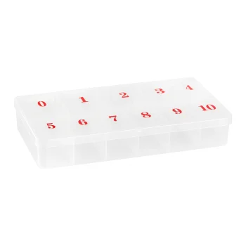 Transparent Organizer for Small Nail Accessories C50