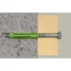 Besiplečiantys kaiščiai Fischer SX Plus Green 10x50 mm, 45 vnt., žali