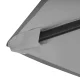 Sulankstomas sodo ir balkono skėtis Longwell 138049, 210 cm, pilkas