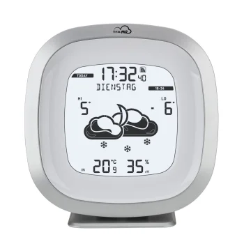 TFA 35.8101.54 belaidė „WiFi“ meteorologinė stotelė, sidabrinė/juoda