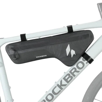 Rockbros AS-152 Down Tube Bike Bag Waterproof 1.9L - Black