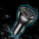 Wozinsky WCCAW automobilinis įkroviklis 4x USB-A, 50W, QC 3.0, baltas