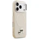 Karl Lagerfeld iPhone 17 Pro Max dėklas MagSafe Karl & Choupette Pins, pilkas