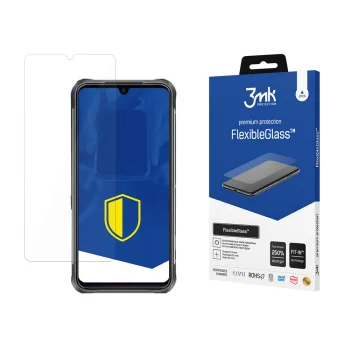 Hibridinis apsauginis stiklas 3mk FlexibleGlass telefonui Umidigi Bison, 0.3 mm, 7H